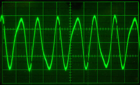 scope photo- polyester distortion